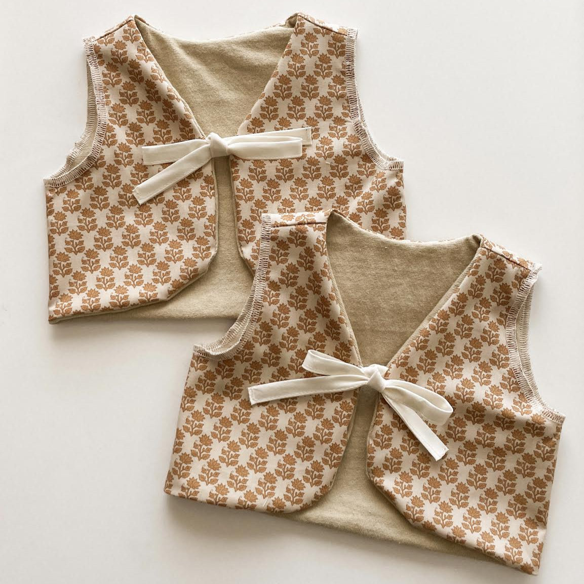 Children’s Vest in Honey