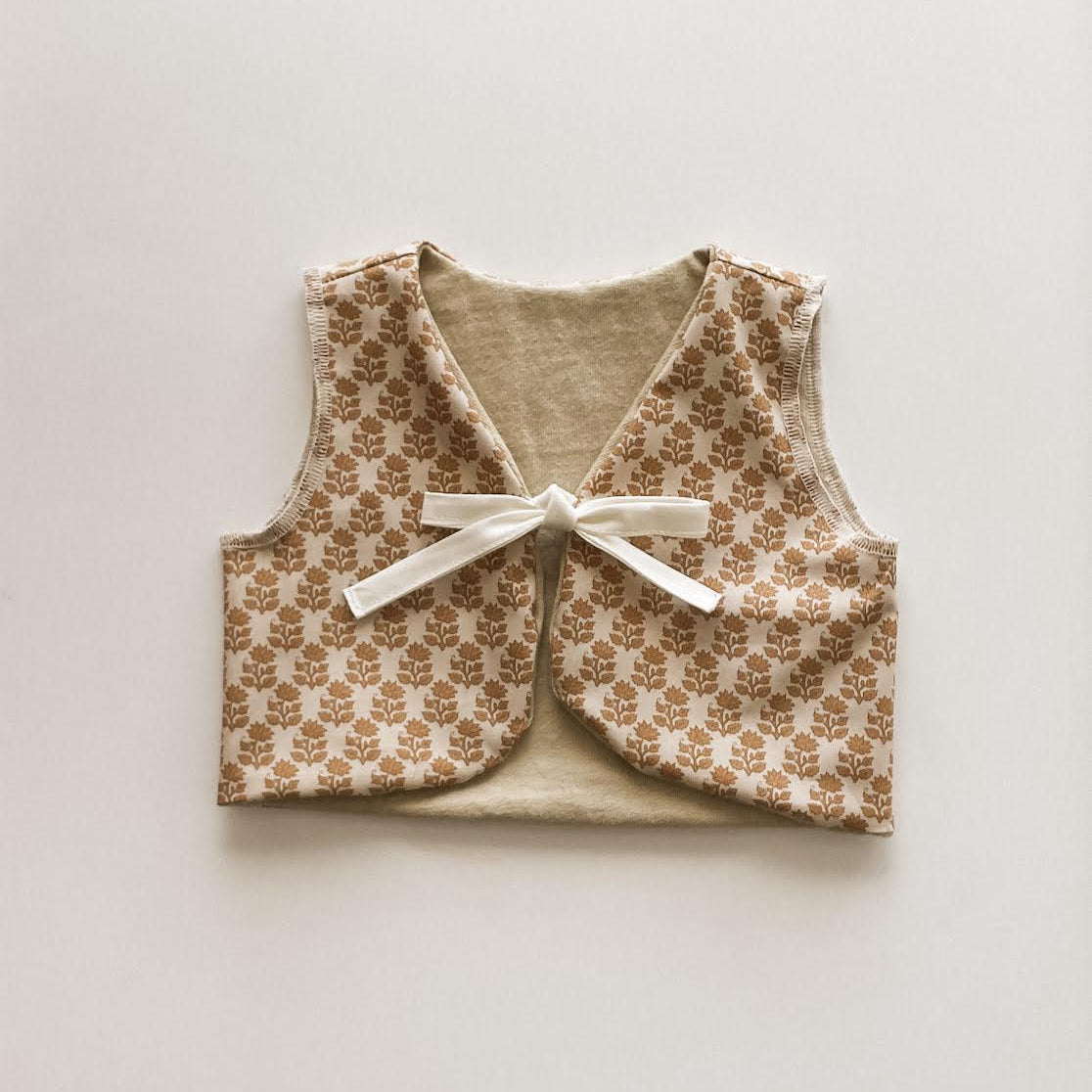 Children’s Vest in Honey