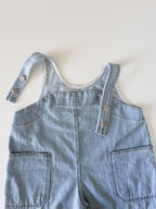 .  Short Denim Overalls