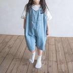 .  Short Denim Overalls