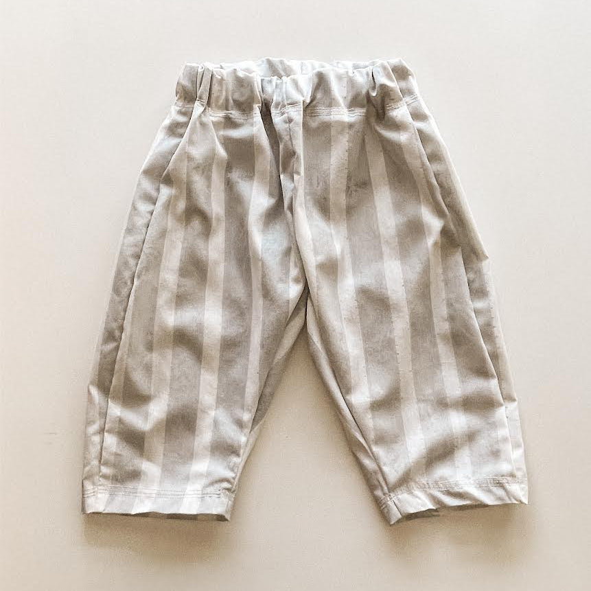 . Pebble Stripe Wide Leg Pant