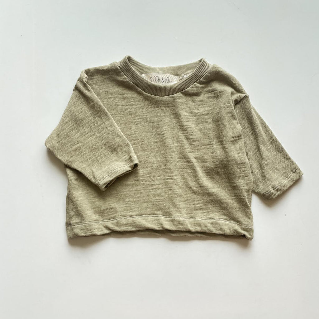 . Boxy Top in Aloe