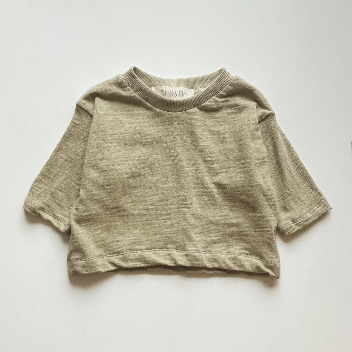 . Boxy Top in Aloe