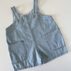 .  Short Denim Overalls