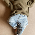 . Pine Waffle Oversized Crewneck