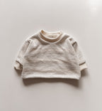 . Faded Stripe Boxy Crew