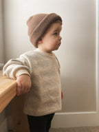 . Faded Stripe Boxy Crew