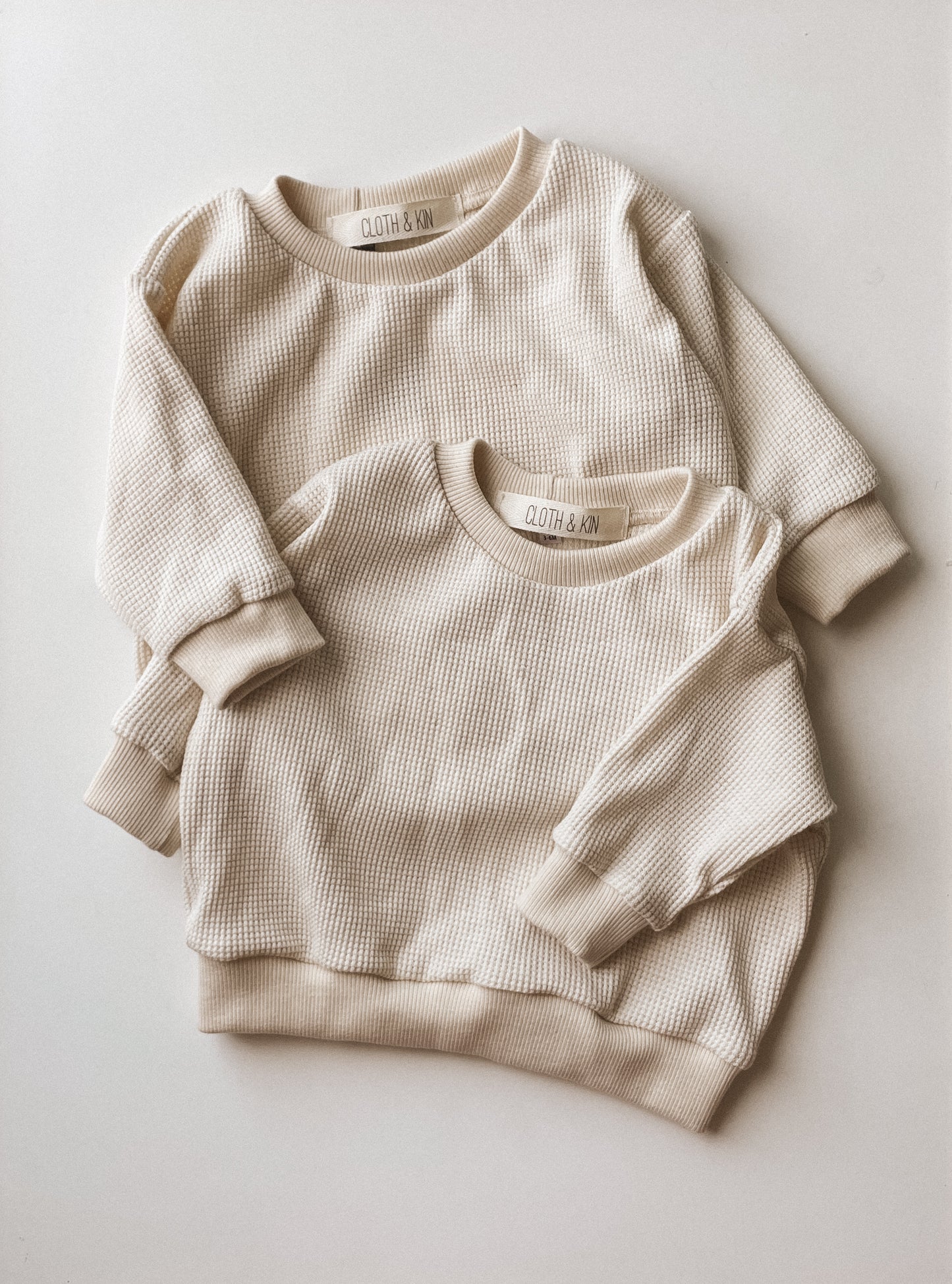 +  Waffle Crewneck